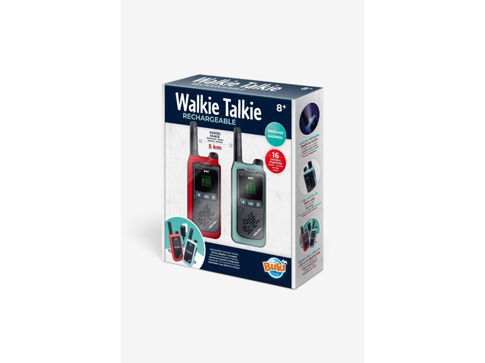 Talkies-walkies rechargeables, Buki 1
