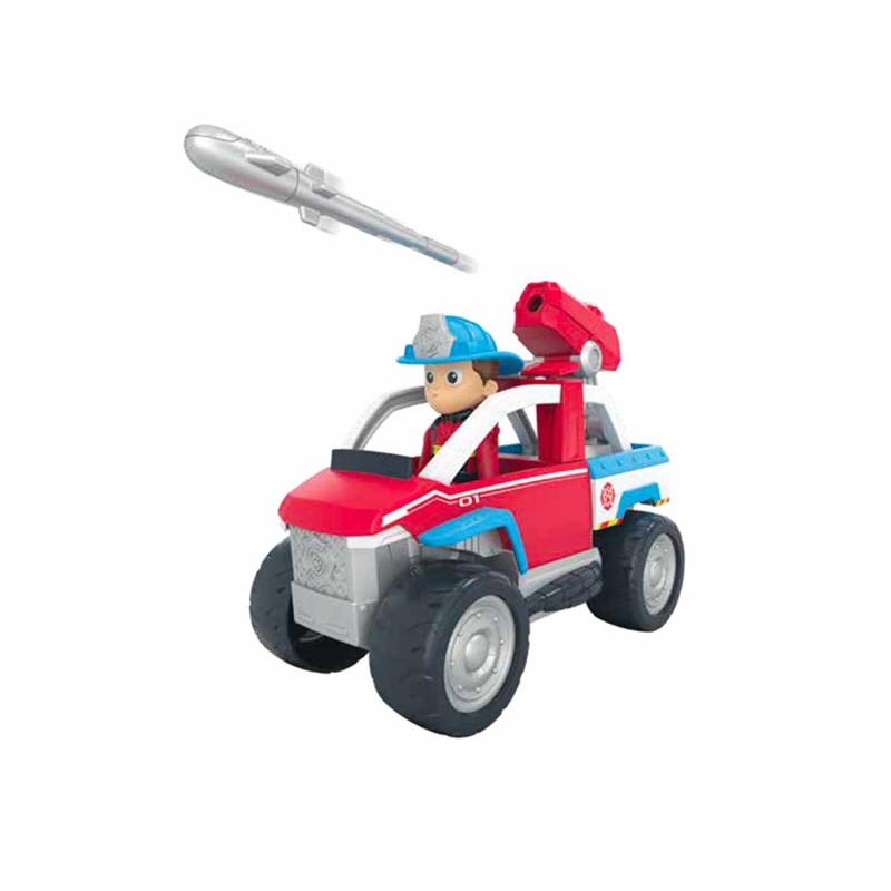 Pat' Patrouille - Véhicule et figurine Fire Rescue Ryder, La Pat' Patrouille Spin Master - Dès 3 ans