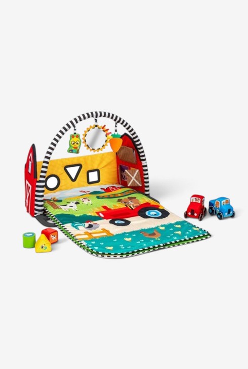 Tapis d'éveil évolutif 4 en 1 Busy Barnyard 1
