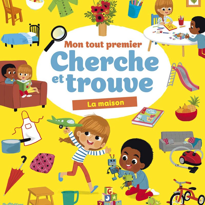 Lito - Livre Mon tout premier cherche et trouve, la maison - De 2 ans à 5 ans