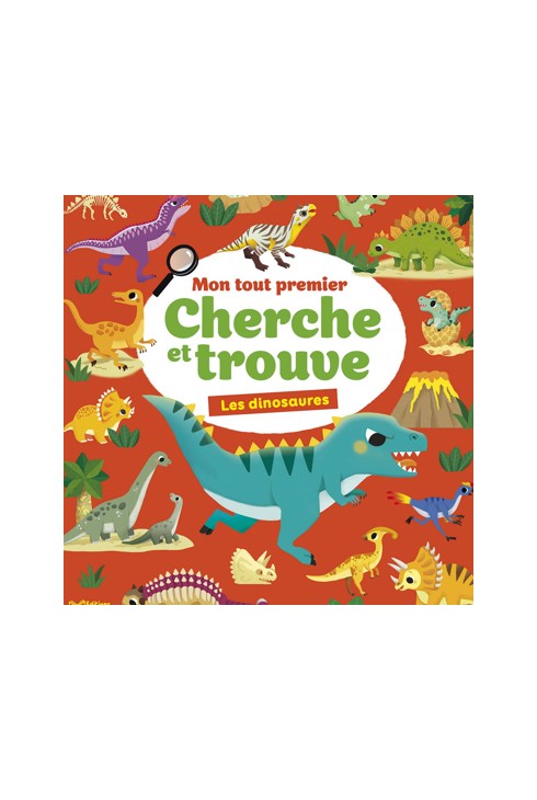 Livre Mon tout premier cherche et trouve, les dinosaures