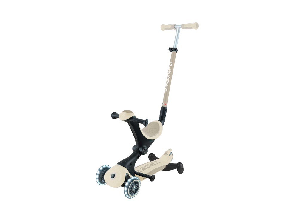 Trottinette évolutive go up deluxe lights ecologic 360 coconut, Globber 1