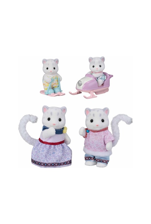 5814 La famille Panthère des neiges, Sylvanian 1
