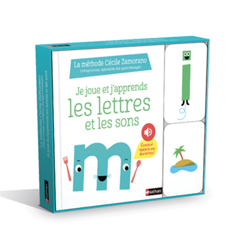 Nathan Jeunesse - Coffret je joue et j'apprends les lettres et les sons - Dès 5 ans