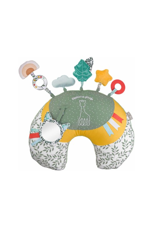 Coussin d'éveil double face Cosy Play Sophie la girafe 1