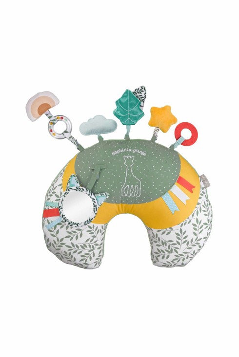 Coussin d'éveil double face Cosy Play Sophie la girafe 1