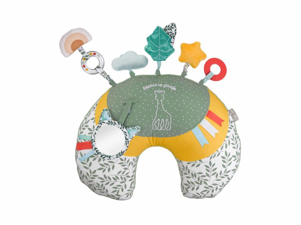 Coussin d'éveil double face Cosy Play Sophie la girafe 1