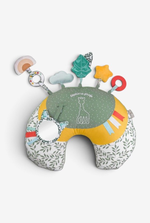 Coussin d'éveil double face Cosy Play Sophie la girafe 1