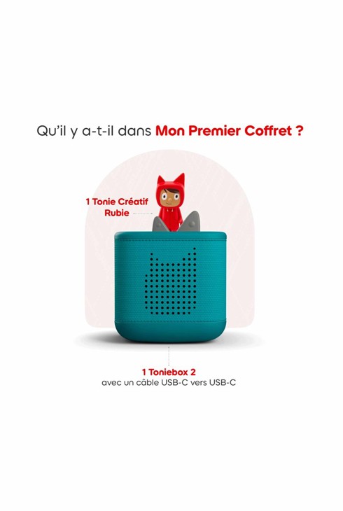 Mon premier coffret Toniebox 2 vert océan 2