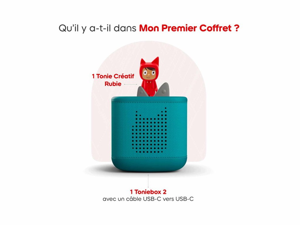 Mon premier coffret Toniebox 2 vert océan 2