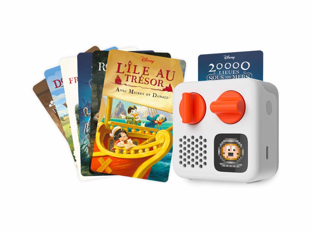 Yoto mini et pack de cartes Les classiques de la littérature avec Mickey et ses amis, exclusivité 1