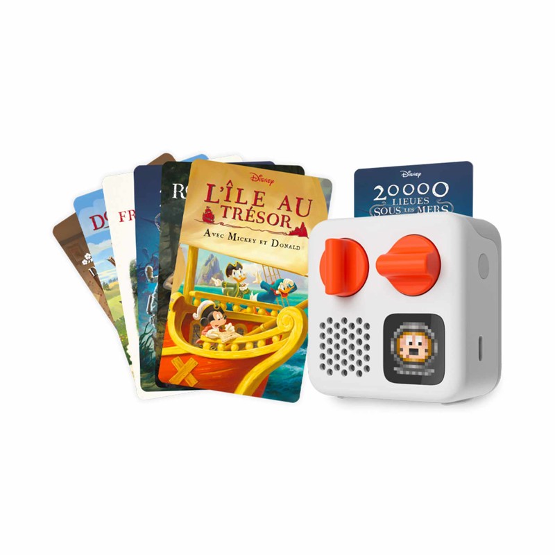 Yoto - Yoto mini et pack de cartes Les classiques de la littérature avec Mickey et ses amis, exclusivité - Dès 5 ans