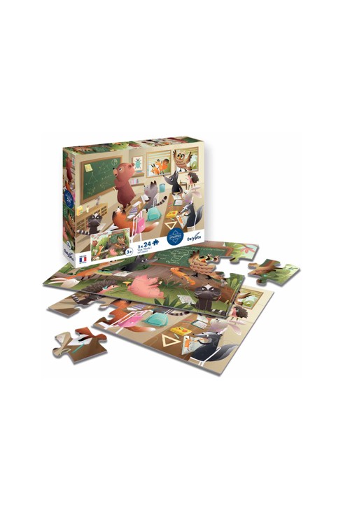 Puzzle 24P Vive l'école 1