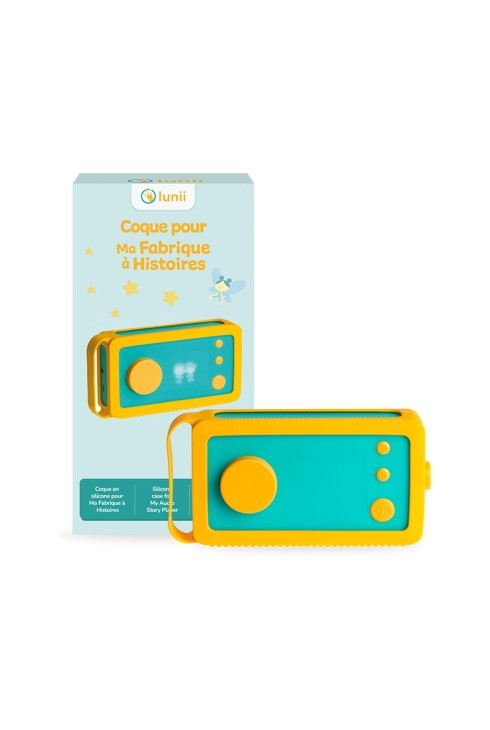 Coque de protection souple jaune pour Lunii 1