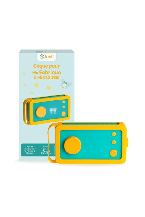 Coque de protection souple jaune pour Lunii 1