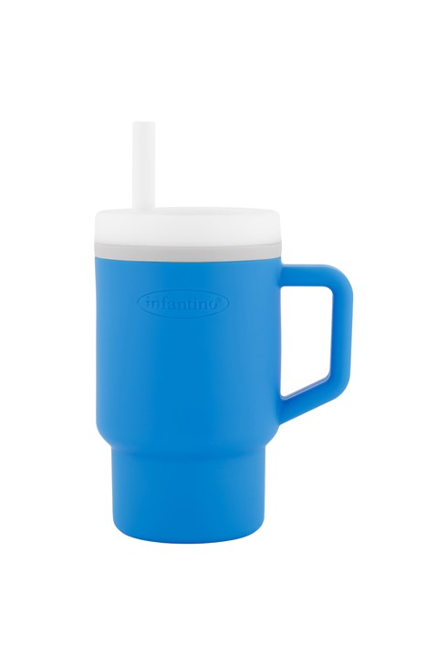 Ma première tasse en silicone bleu océan 1