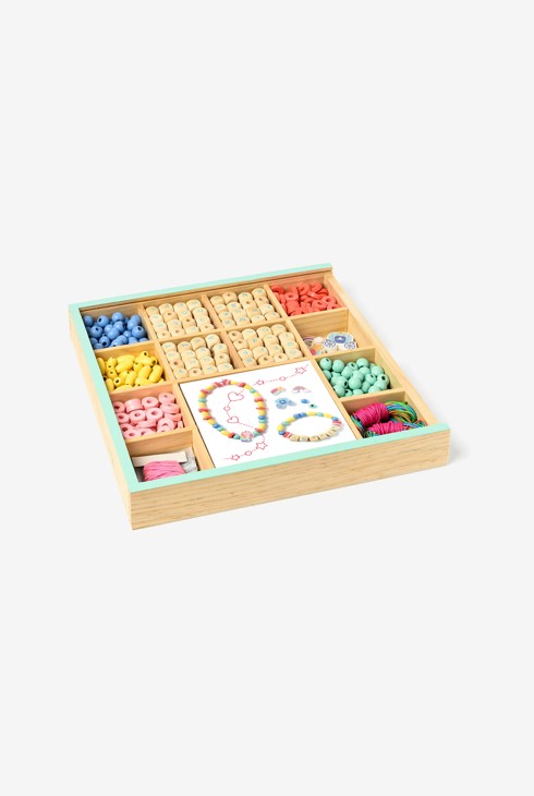 Mon coffret de 200 perles en bois Oxybul 1