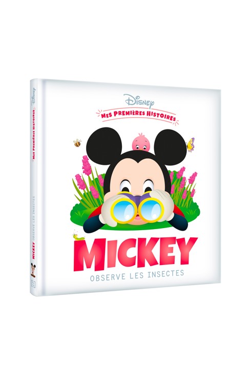 Livre pocket Mickey observe les insectes 1