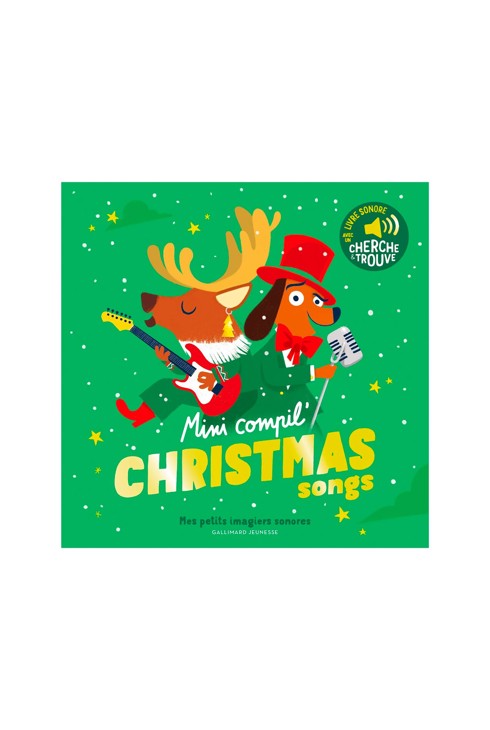 Livre sonore Mini compil' de chanson de Noël Christmas songs 1