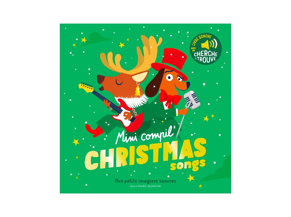 Livre sonore Mini compil' de chanson de Noël Christmas songs 1