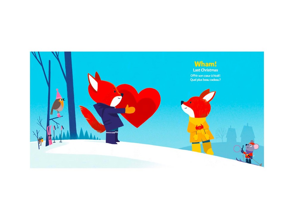 Livre sonore Mini compil' de chanson de Noël Christmas songs 2