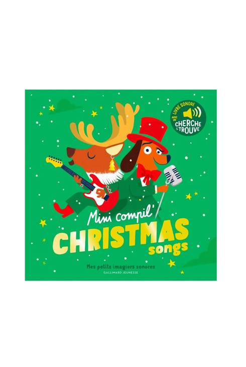Livre sonore Mini compil' de chanson de Noël Christmas songs 1