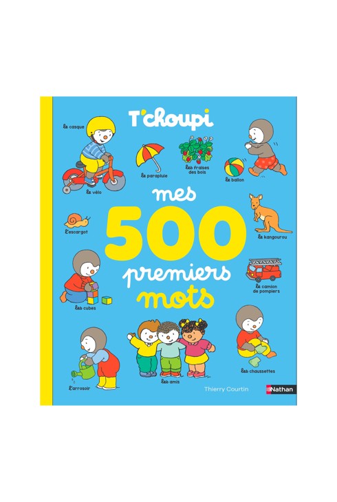 Livre imagier T'choupi mes 500 premiers mots 1