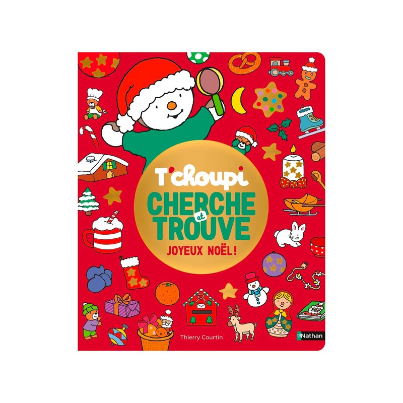 Nathan Jeunesse - Livre Cherche et Trouve Tchoupi Noël - De 2 ans à 5 ans