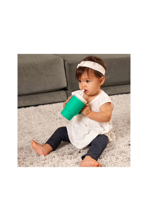 Ma première tasse en silicone vert sapin 2