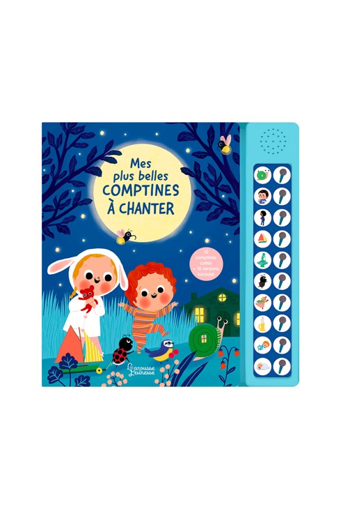 Livre sonore, Mes plus belles comptines à chanter 1