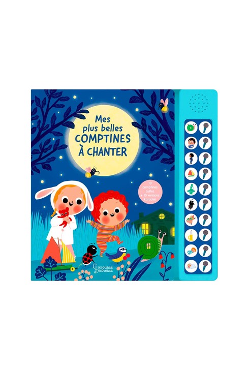 Livre sonore, Mes plus belles comptines à chanter 1