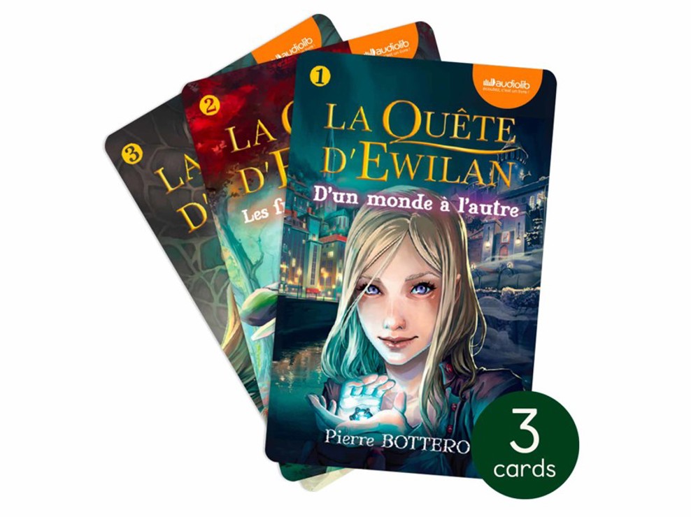 Carte histoire audio YOTO, La quête d'Ewilan 1