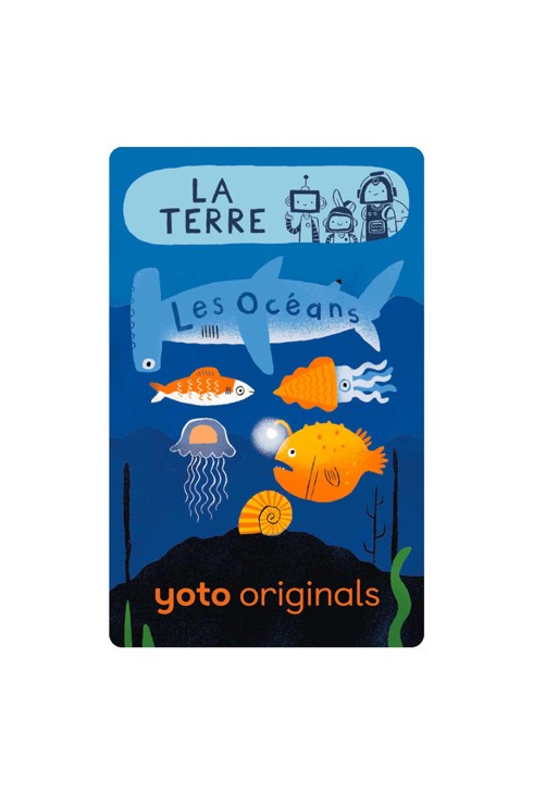 Carte histoire audio YOTO, Explorobots : la Terre
