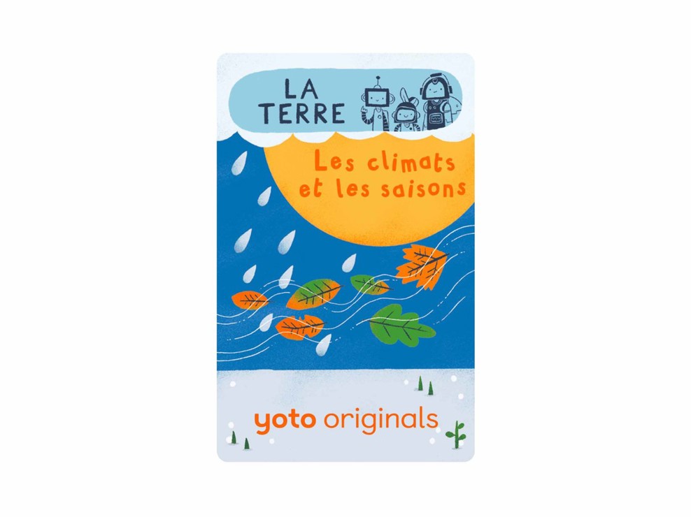 Carte histoire audio YOTO, Explorobots : la Terre 2