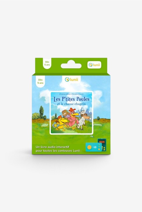 Livre Audio intéractif pour ma Fabrique à histoires, Les ptites poules 1
