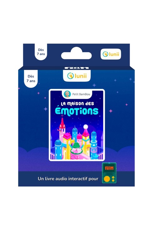 Livre audio intéractif pour FLAM, La maison des émotions 1