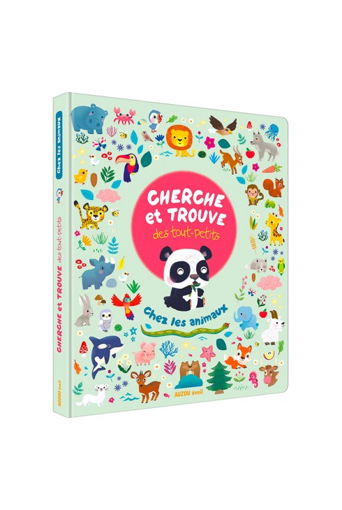 Livre Cherche et trouve des tout-petits, Chez les animaux 1