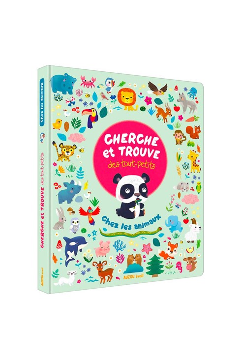 Livre Cherche et trouve des tout-petits, Chez les animaux 1