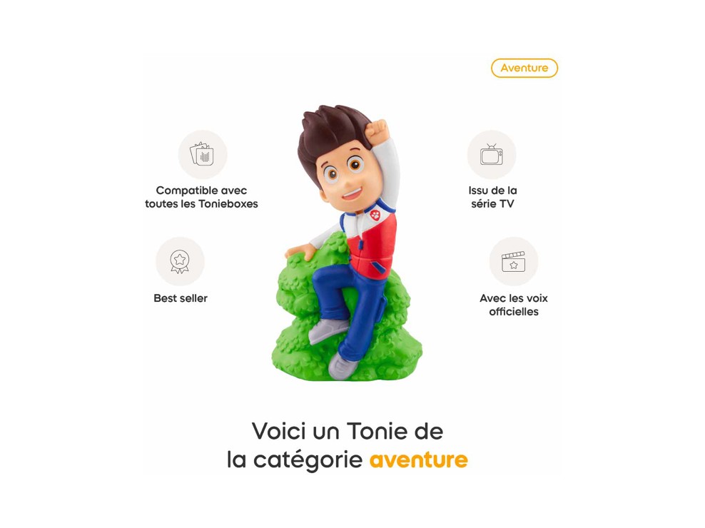 Figurine tonies La Pat' Patrouille Ryder 2