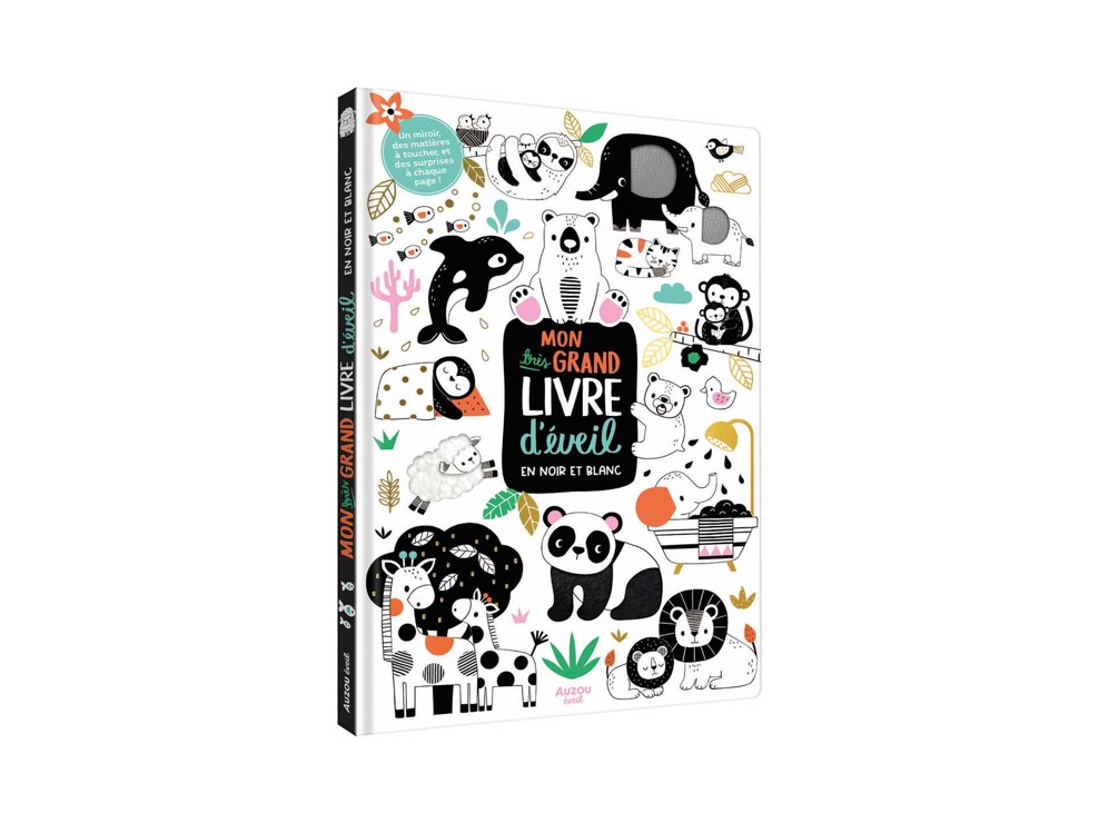 Mon très grand Livre d’éveil à toucher en Noir et blanc 1