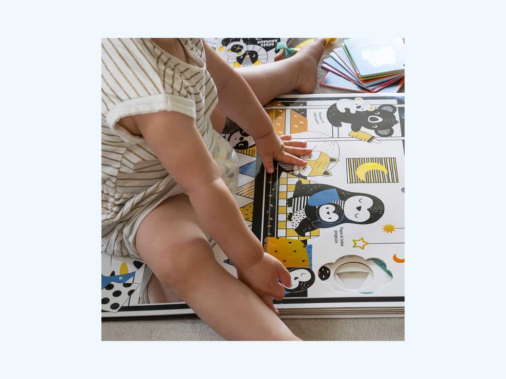 Mon très grand Livre d’éveil à toucher en Noir et blanc 2