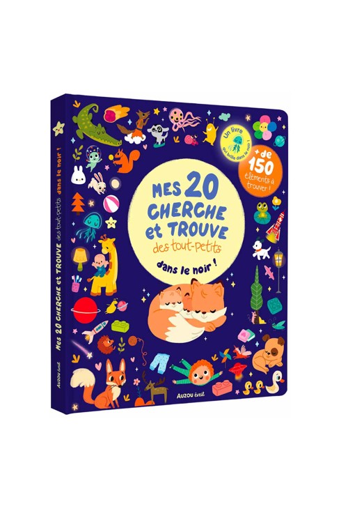 Livre Mes 20 cherche et trouve des tout petits, qui brille dans le noir ! 1