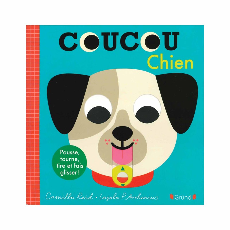Gründ - Livre animé Coucou chien - De 1 an à 3 ans