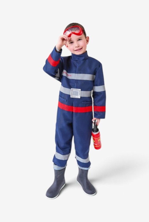 Déguisement de pompier 3-5 ans Oxybul 1