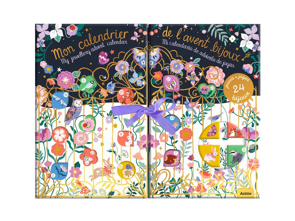 Coffret Calendrier de l'avent bijoux : 24 bijoux 1