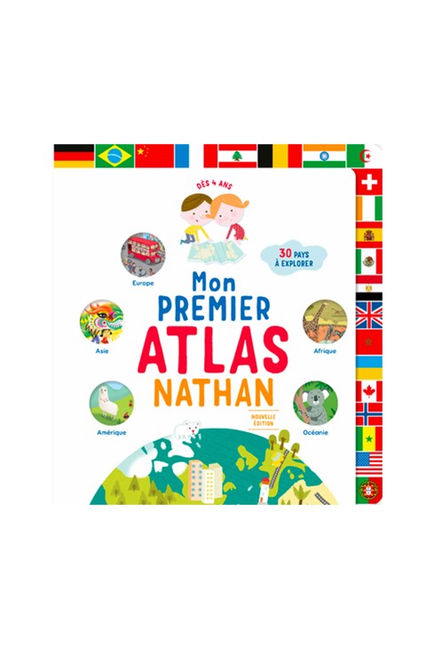 Livre Mons premier atlas Nathan 1