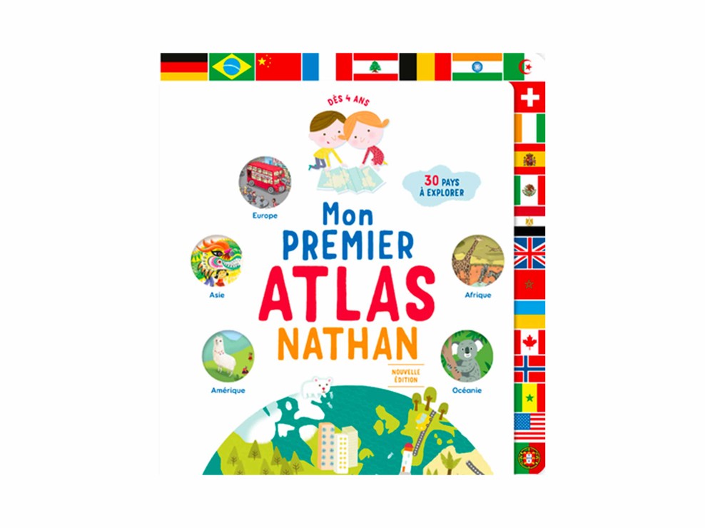 Livre Mon premier atlas Nathan 1