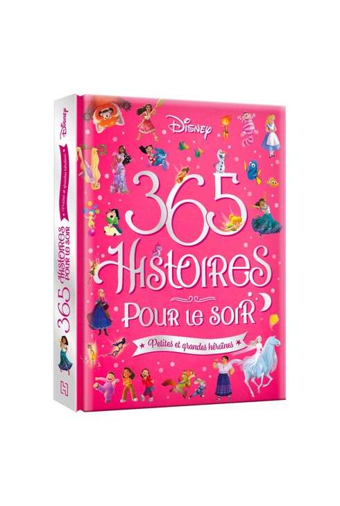 Livre Disney 365 histoires pour le soir, petites et grandes héroines 1