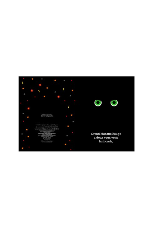 Livre Du calme, grand monstre rouge