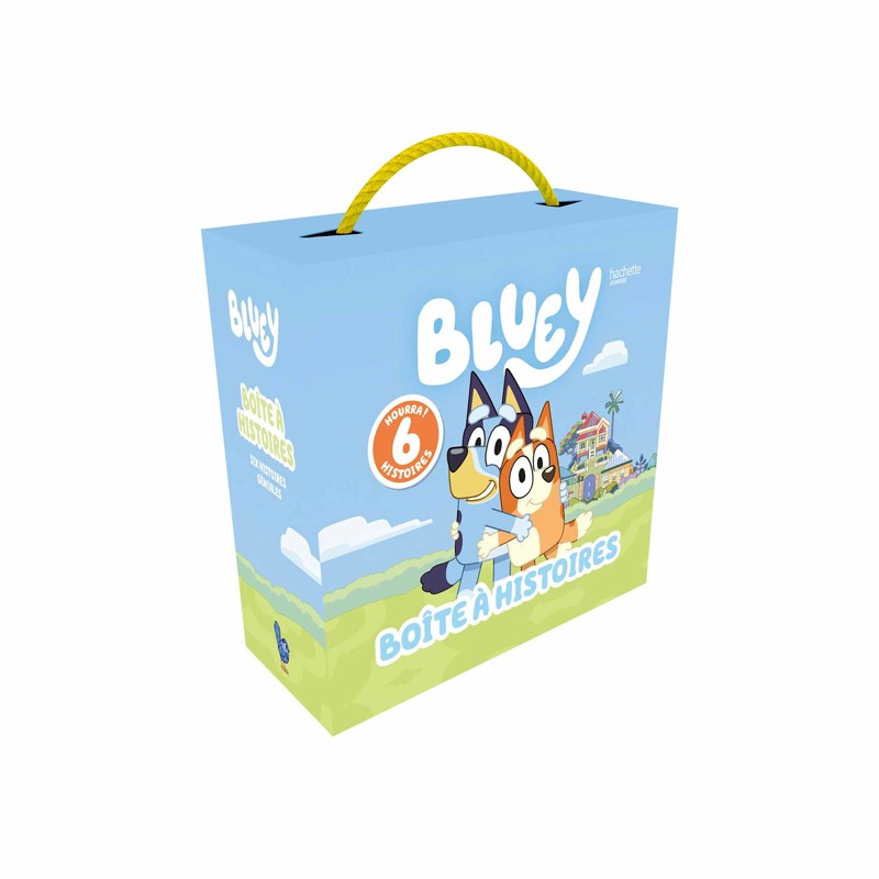 Hachette Jeunesse - Coffret Bluey Boites à histoires - De 3 ans à 6 ans